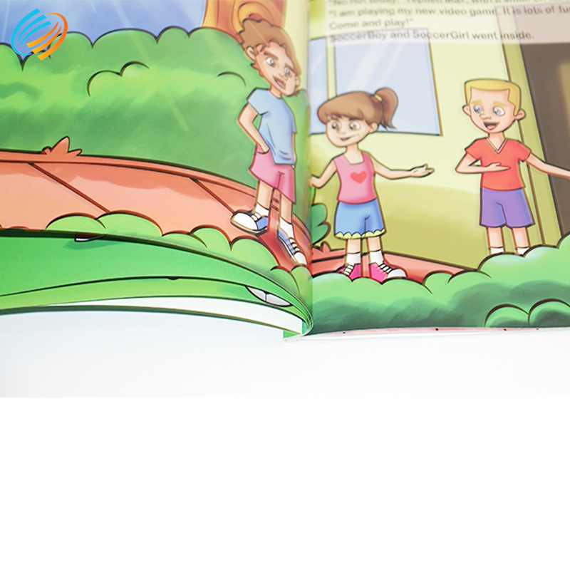 Full Color Recycled Paperbound Design Children House Coloring Science Mystery Kid Publish Book Printing Factory