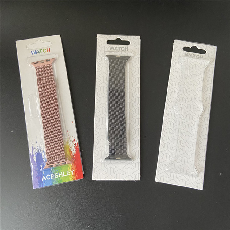 Cardboard box package apple watch band box packaging