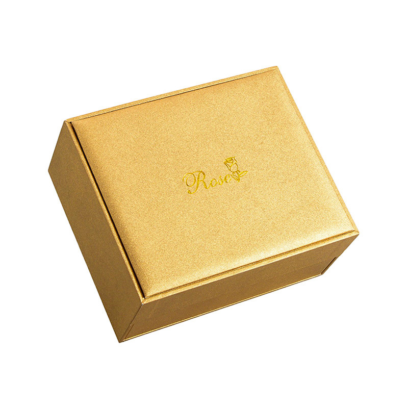 Wholesale Custom Luxury Cardboard Paper Two Layers Drawer chocolate Packaging Boxes Unique Gold Chocolate gift Box With Insert