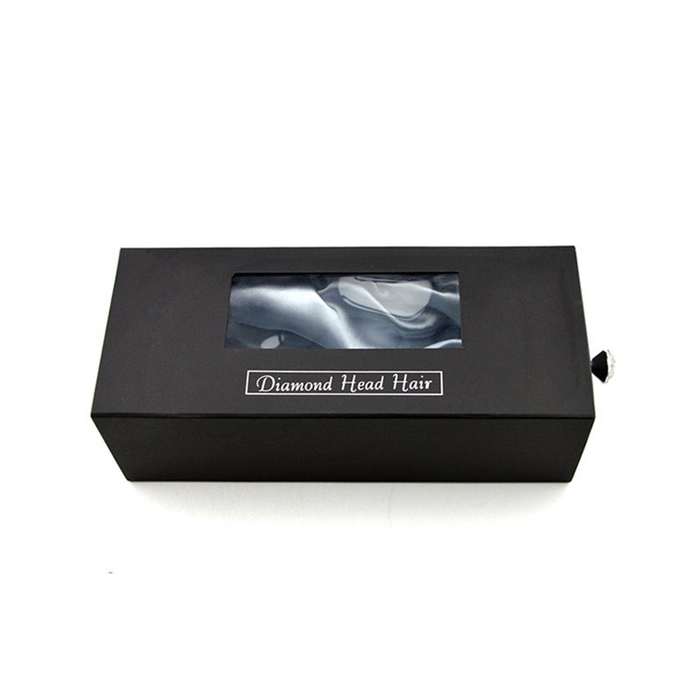 Custom Logo Empty Gift Drawer Box For Wig Extensions Packaging Boxes Wholesale With Handle