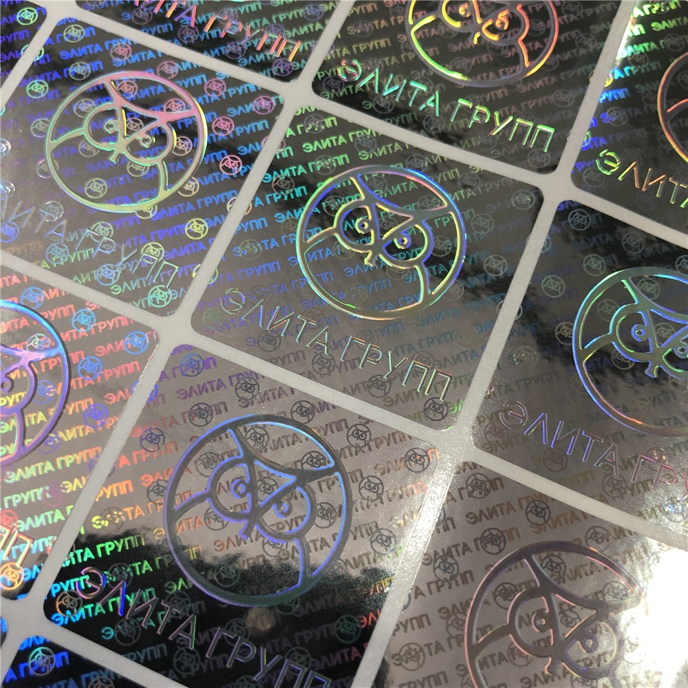 Customized 3d Hologram Holographic Security Sticker Label Holographic Warranty Void Stickers