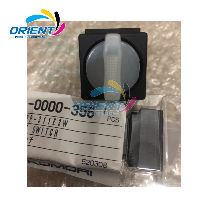 Good Quality Electric Selector Knob Switch 5AA-0000-356 AR22PP-311E3W Select Switch For Komori Lithrone Printing Machine Parts