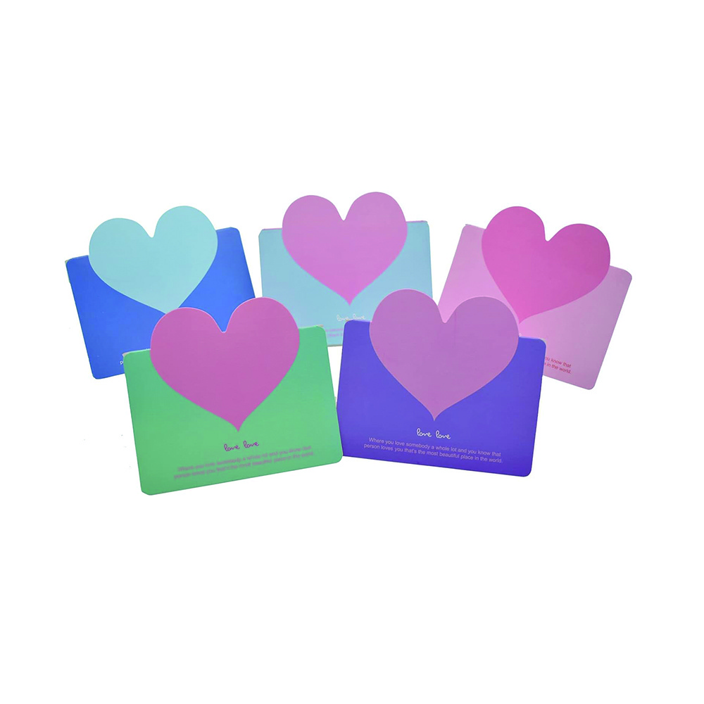 Valentine Day Cards Sealer Sticker Assortment Valentine Cards Bulk with Envelopes Hearts & Love for Wedding Anniversary