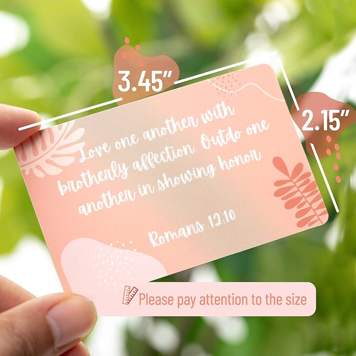 Bible Verse Cards Scripture Prayer Affirmation Cards Christian Gifts with Bible Verses Mini Inspirational Quote Card