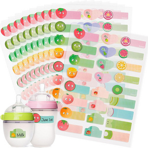 Baby Bottle Labels for Daycare Essentials Kids Name Labels Stickers for School Supplies Waterproof Sippy Cup Lunch Box Pacifier