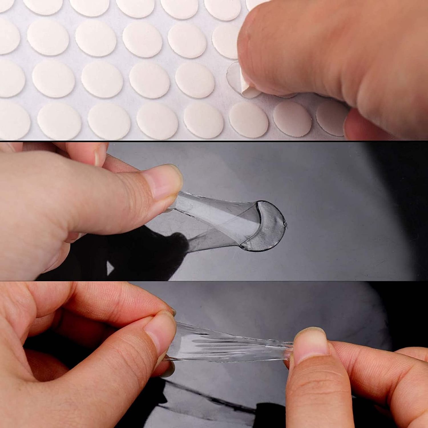 Clear Round Adhesive Dots Double Sided Adhesive Pad Sheet Tape Circle Small Round Double-sided Tape