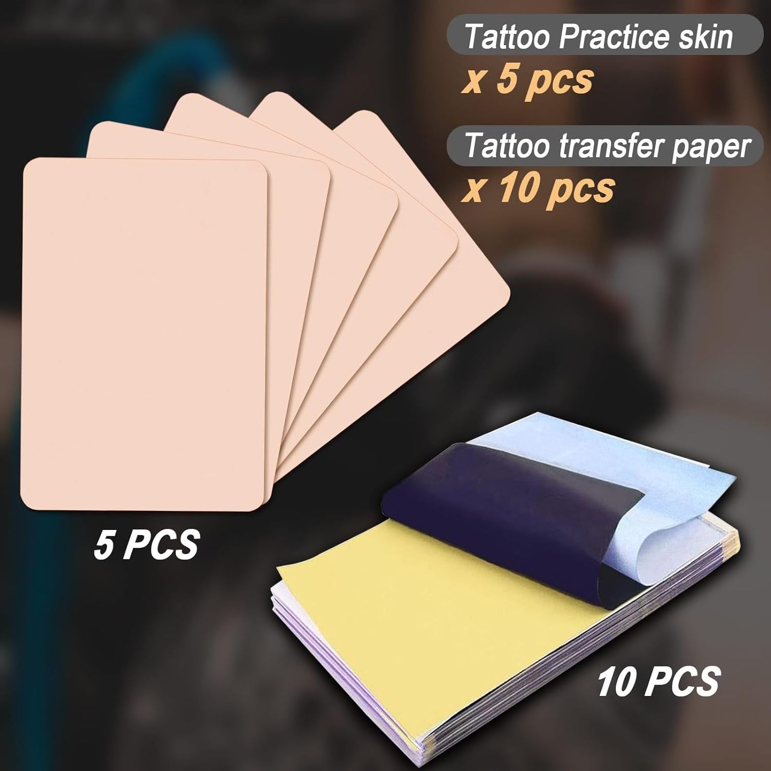 A4 Size Copy Cheaper Spirit Copier Paper Thermal tattoo stencil transfer paper for Tattoo Beginner Artist 100 Sheets/box