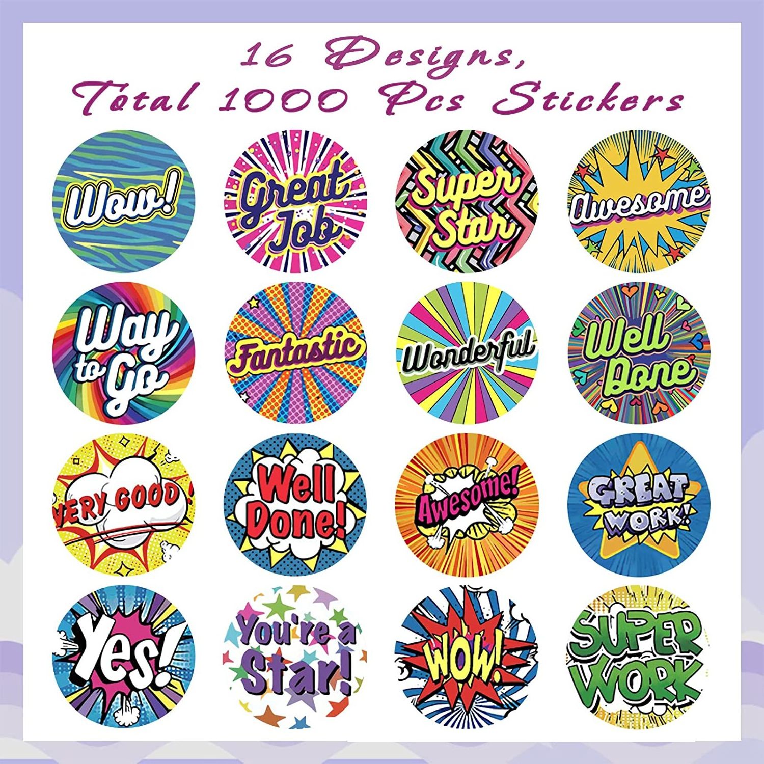 Positive Stickers Motivational Encouragement Quote Label Stickers Handwritten Modern Artistic Inspirational Stickers