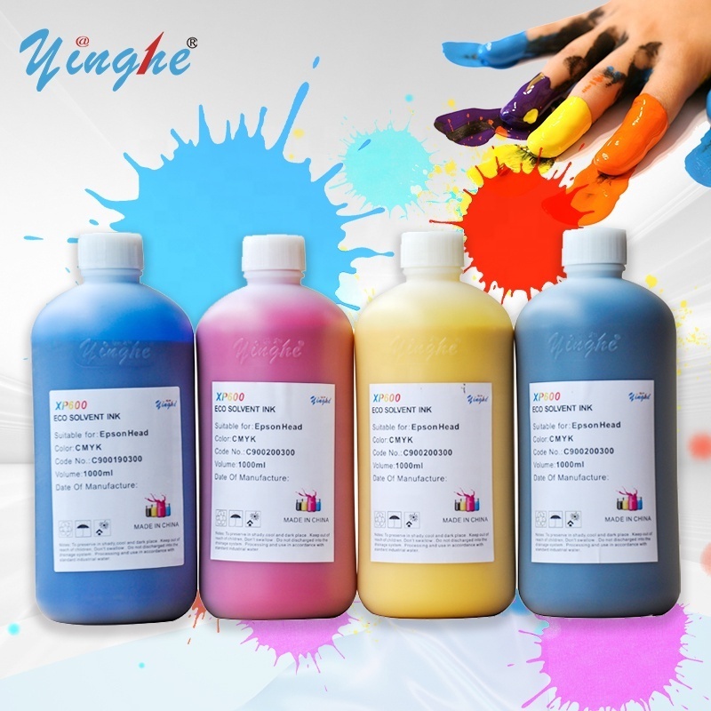 Yinghe eco solvent/ sublimation / UV / dtf  printer machine inks xp600 /dx5/i3200 ink heat transfer ink