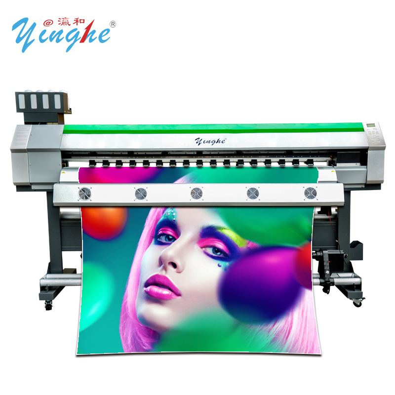 XP600 Printhead Vinyl Banner Sticker Printing Machine/CMYK Automatic Large Format Printer/Digital Industrial Inkjet Printing Mac