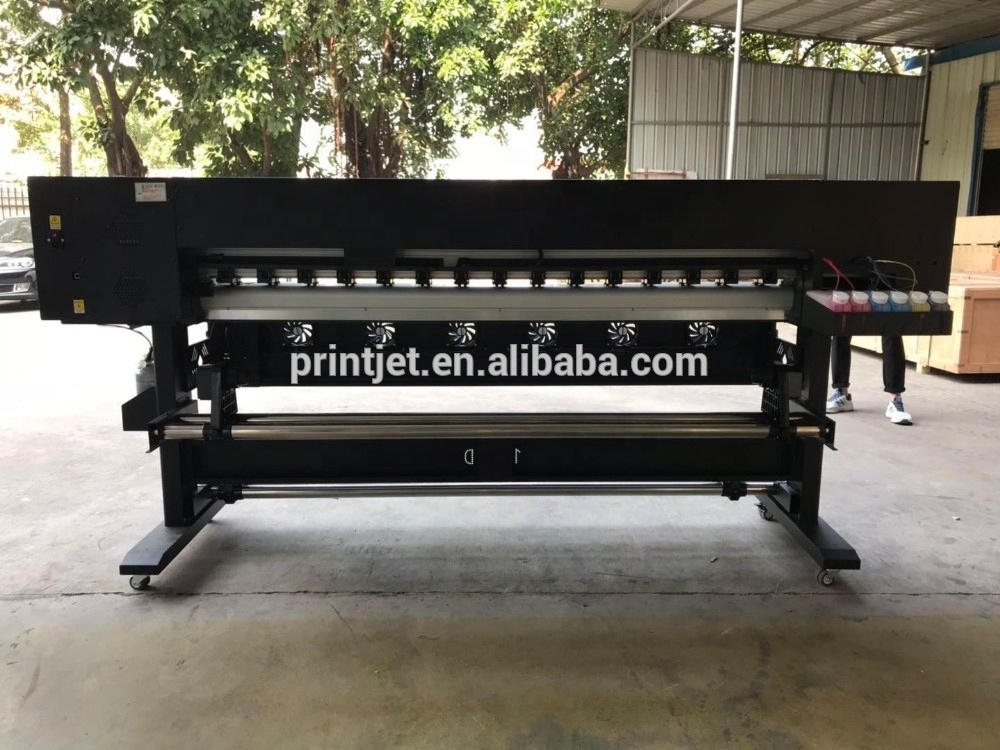 1.6m 3.2m small vinyl eco solvent printer xp600 printhead vinyl banner printer