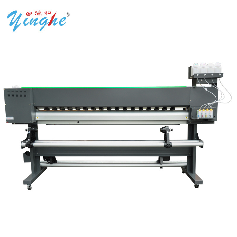 XP600 Printhead Vinyl Banner Sticker Printing Machine/CMYK Automatic Large Format Printer/Digital Industrial Inkjet Printing Mac