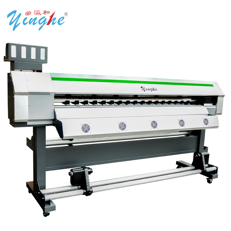 XP600 Printhead Vinyl Banner Sticker Printing Machine/CMYK Automatic Large Format Printer/Digital Industrial Inkjet Printing Mac