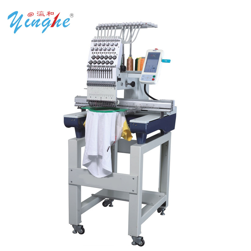 YINGHE Flat Embroidery Machine/9needles 2 heads flat embroidery machine double heads embroidery machine