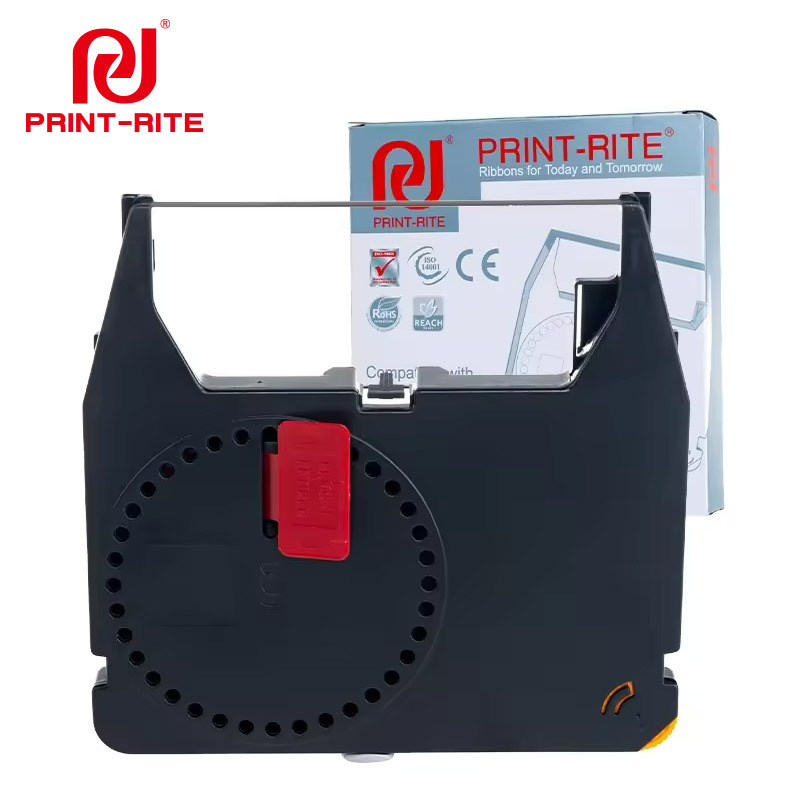 Print-Rite AX200  Replacement Printer Ribbon Cartridge GR186C Compatible for Nakajima AX200 Correctable Film Typewriter Ribbon