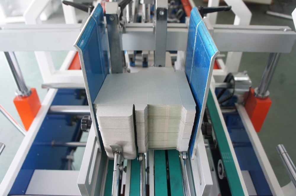 ZH-800G Automatic Eyebrow Pencil Paper Box Zhauns Machines in South Africa Sanitary Pads Cold Glue Restaurant Innovation