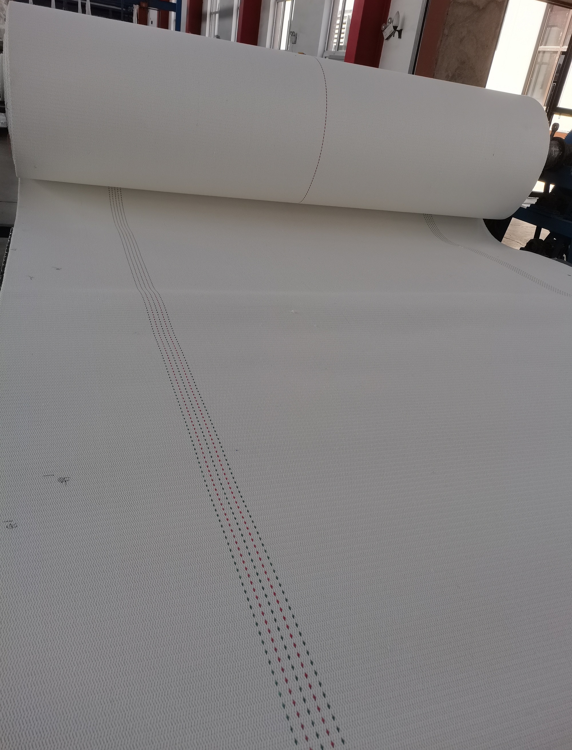 44.35*1.5m Cotton Woven Conveyor Belt Strap of Corrugated Paper Board Making Machine