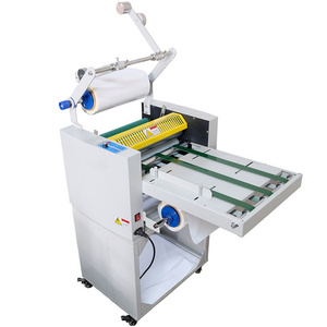 SMFM5002Z Digital Oil Heating Laminating Machine with Slitting