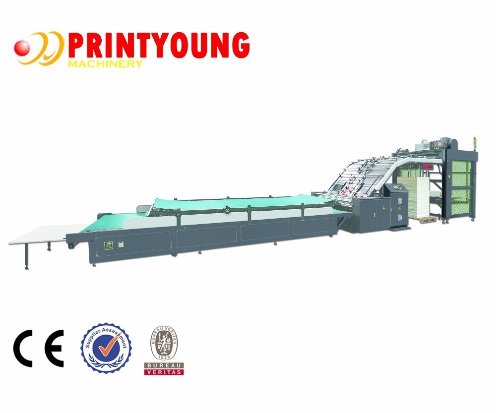 PRINTYOUNG Vacuum Oca Laminating Machine & Autoclave FMZ-1450 Automatic Flute Electric Wood Paper 5 in 1 Cartons CE Provided 6.5