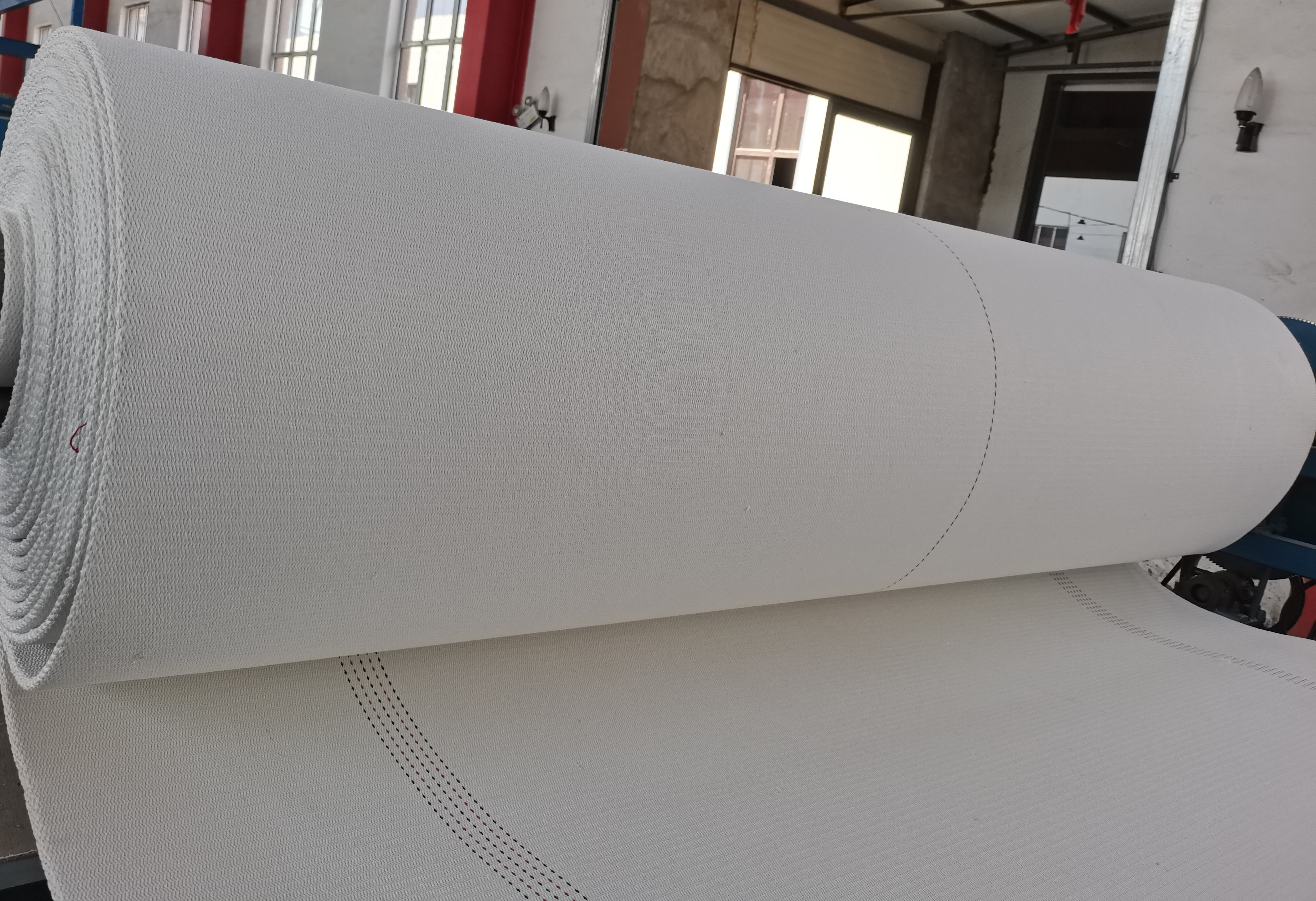 44.35*1.5m Cotton Woven Conveyor Belt Strap of Corrugated Paper Board Making Machine