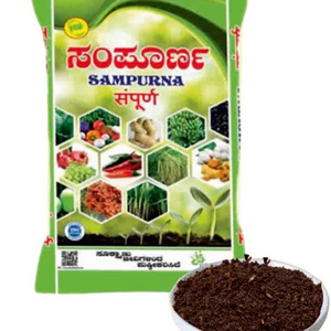 Best Quality Wholesale 100% Organic Sampurna Composed Agriculture Fertilizer for Plant Growth and All Types of Agriculture Crops