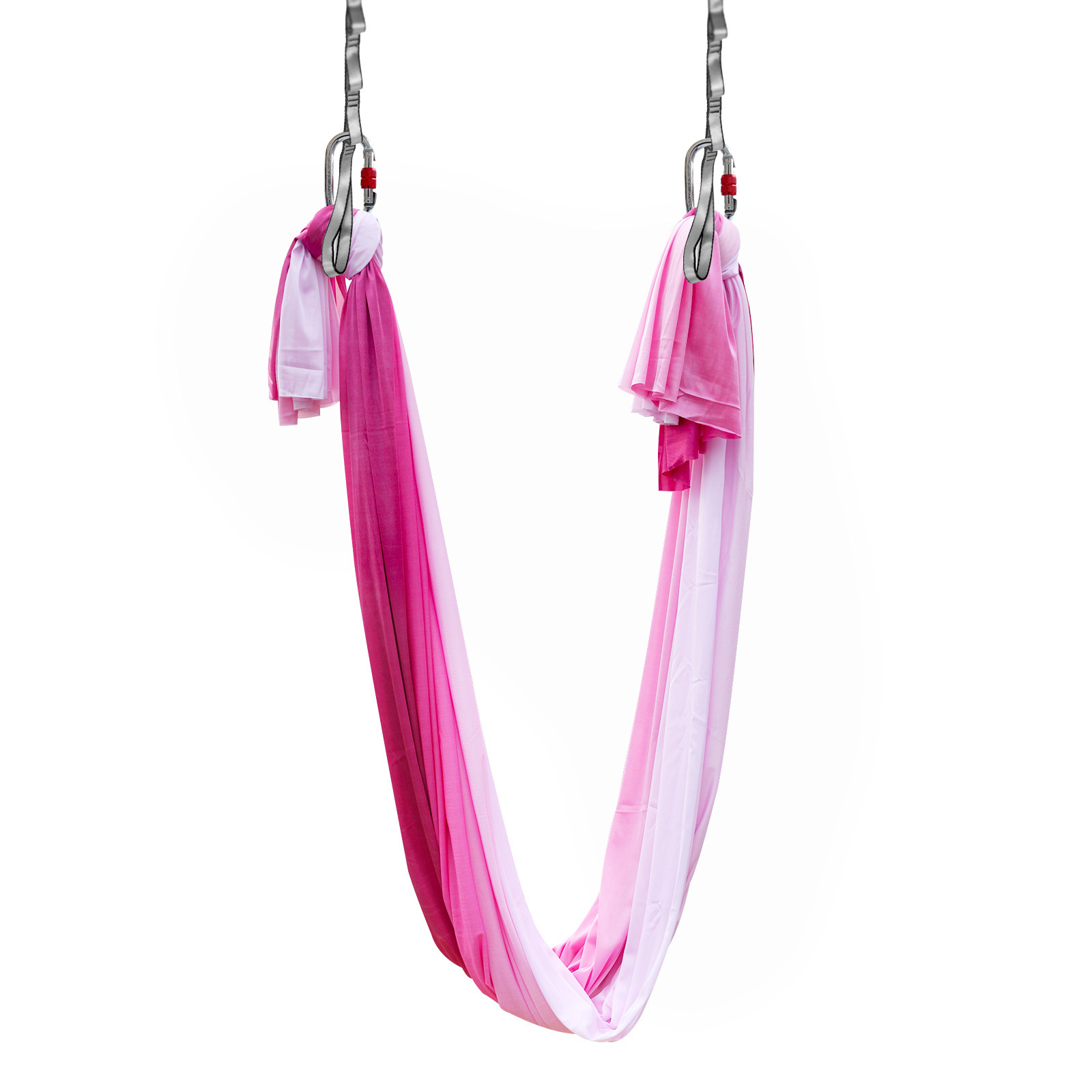 Aerial Yoga Equipment 100% Nylon Tricot High Quality Gradient Color Aerial Yoga Swing 5Mx2.8M Aerial Yoga Hammock Set