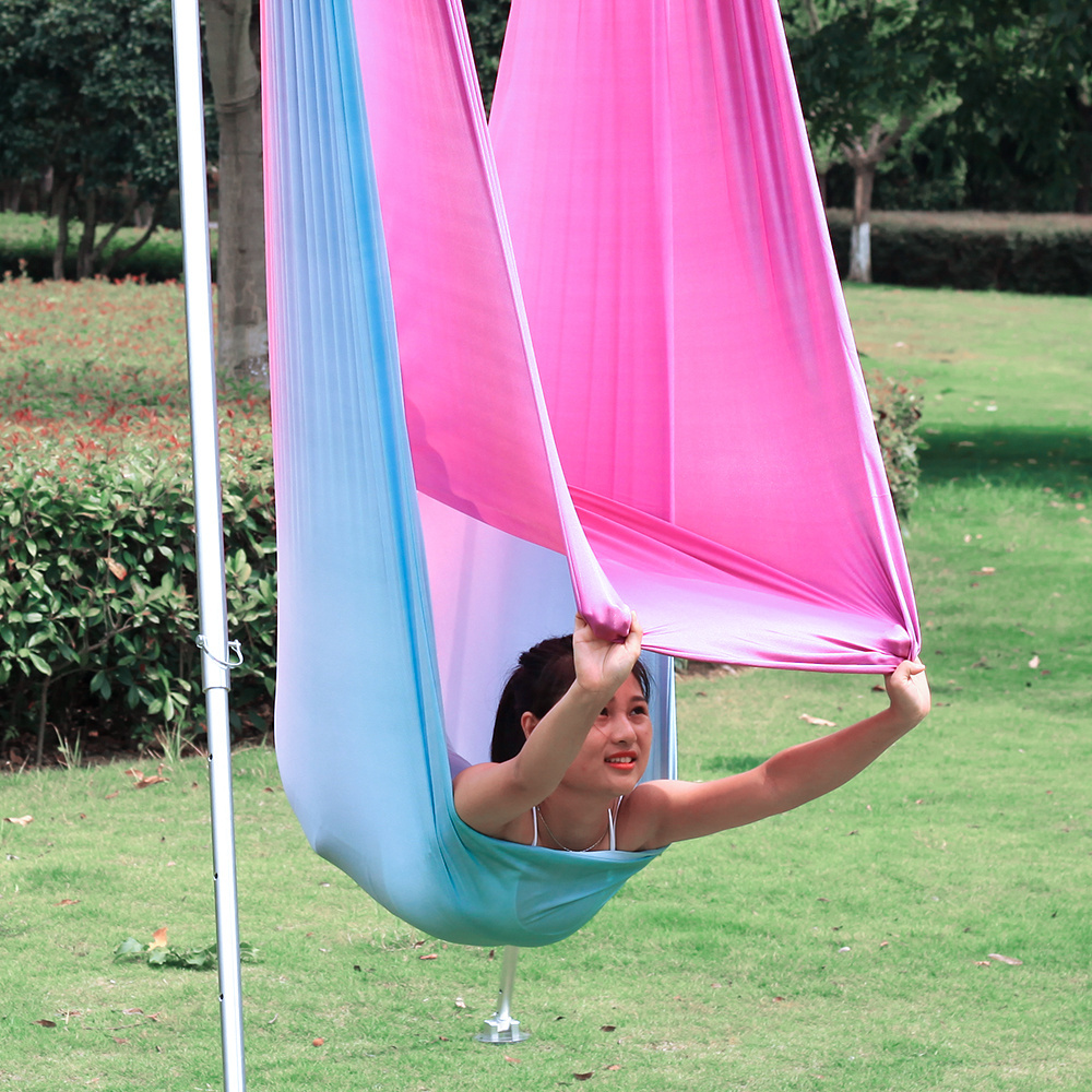 Hot Sales Yoga Hammock Set Nylon 4M Aerial Silk Yoga Swing Wholesale