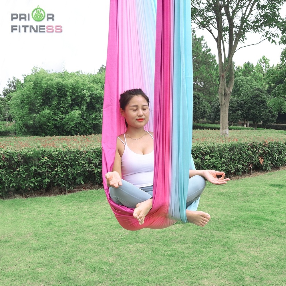 Hot Sales Yoga Hammock Set Nylon 4M Aerial Silk Yoga Swing Wholesale