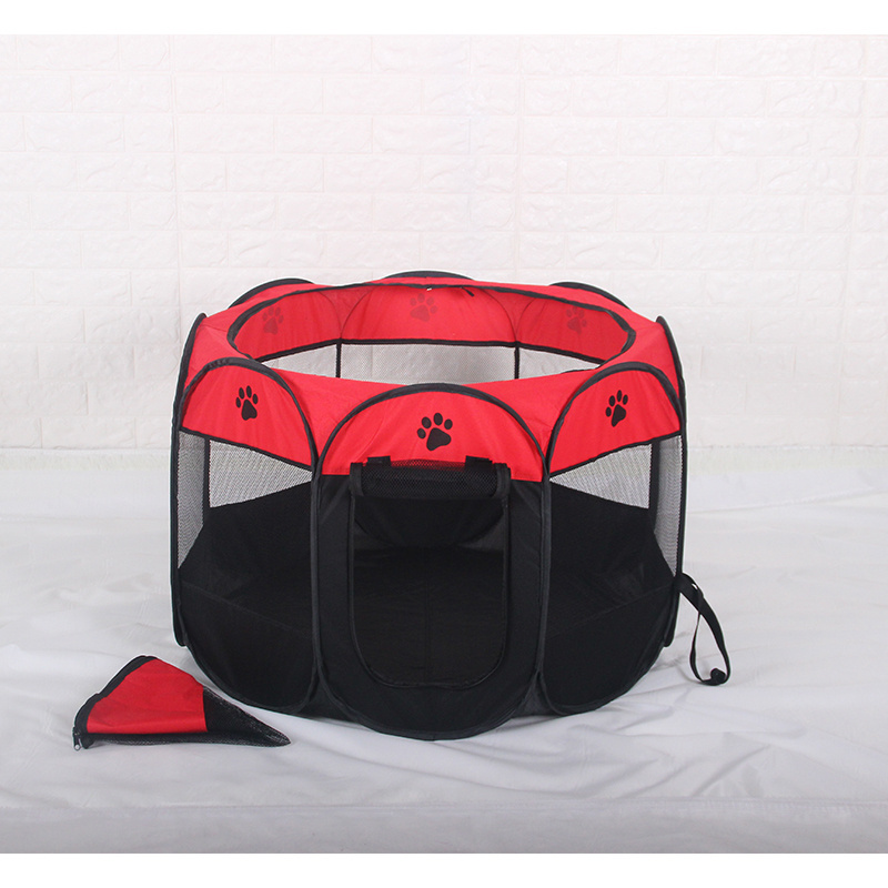 Pet Playpen Portable Foldable Travel Carrying Case Mesh for Small Dog Cat Rabbit Puppy Hamster or Guinea Pig