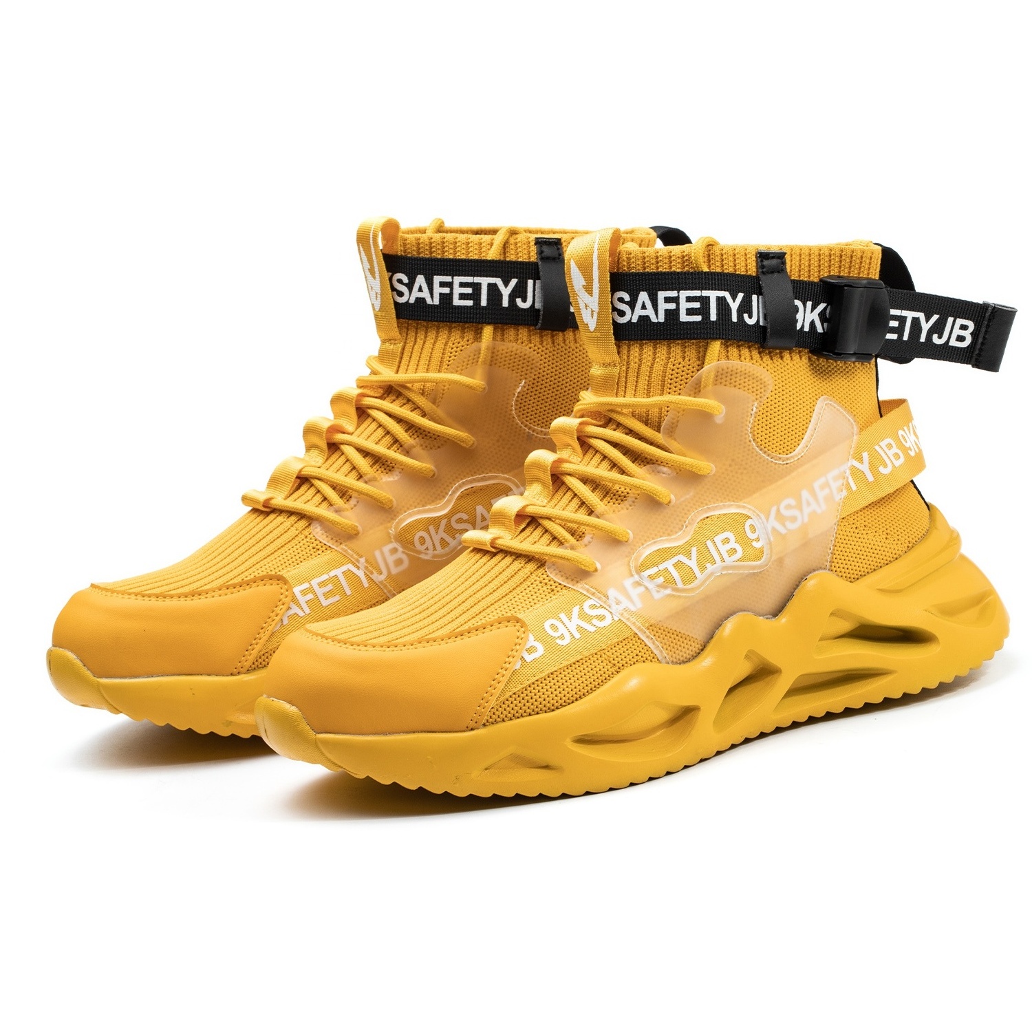 Waterproof women construction funky high cut long safety men work steel toe working industrials sale safety boot for men