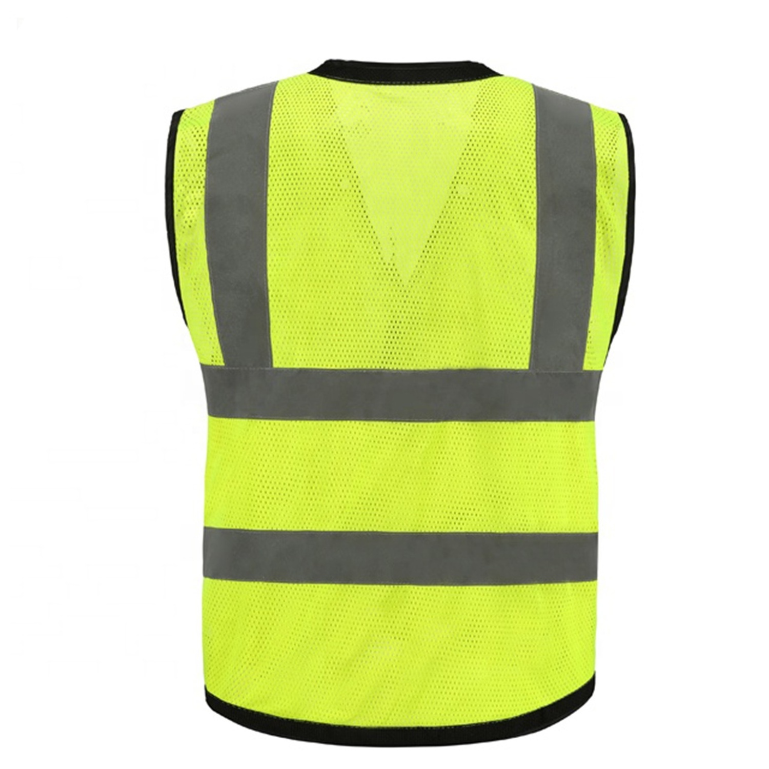 Custom running cellphone children harness running pink Hi Vis vest safty poli jackets safety vest reflective for road safety