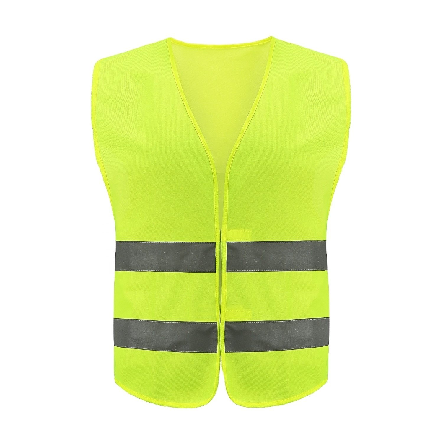 80g gsm motorcycle security visibility reflectante cycle eco poli saftey strips high reflective vest for running