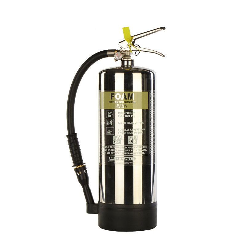 CE Stainless Steel Foam Fire Extinguisher Cylinder Stainless Steel Fire Extinguisher