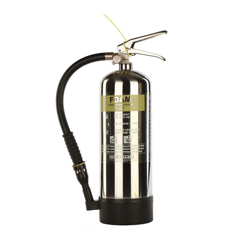 CE Stainless Steel Foam Fire Extinguisher Cylinder Stainless Steel Fire Extinguisher