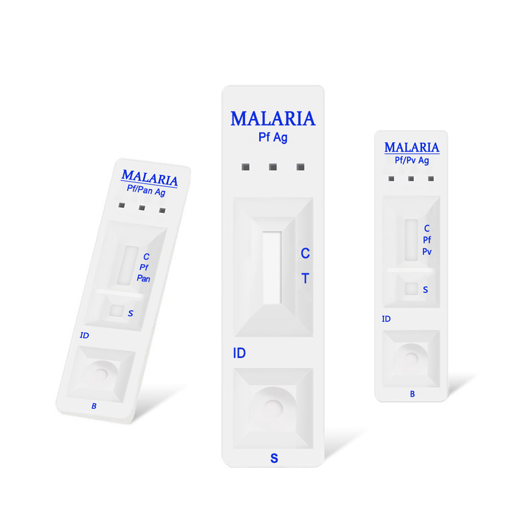 High Quality Manufacturer Wholesale Malaria Pf Antigen Blood Rapid Diagnostic Test Kit- Accurate RDT Strip Cassette for Home Use