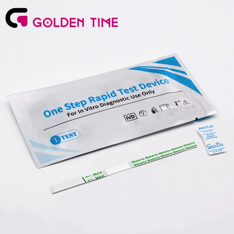 High Quality Manufacturer Wholesale Malaria Pf Antigen Blood Rapid Diagnostic Test Kit- Accurate RDT Strip Cassette for Home Use