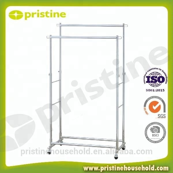 Best OEM quality wholesale Taiwan household storage manufacturer Laundry Products Metal Portable clothing rack