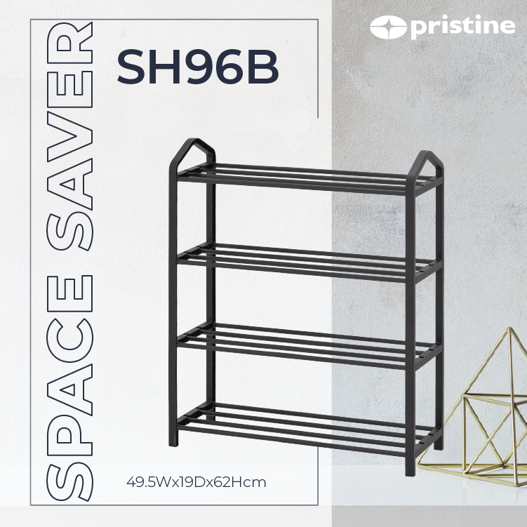 Quality OEM shelf wholesale Taiwan home storage metal 4-Tier Shoe Rack for Entryway Closet Free Standing Shoe Storage Racks