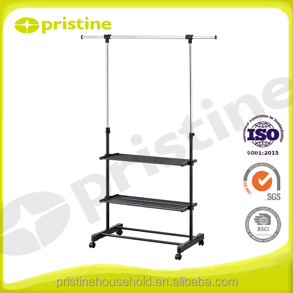 Shopee OEM eBay wholesale Taiwan household storage Furniture Manufacturer MIT DIY entryway clothing rack metal shoe coat rack