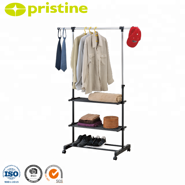 OEM quality wholesale Taiwan household storage Furniture Manufacturer MIT clothes hanging stand storage Laundry diy wardrobe