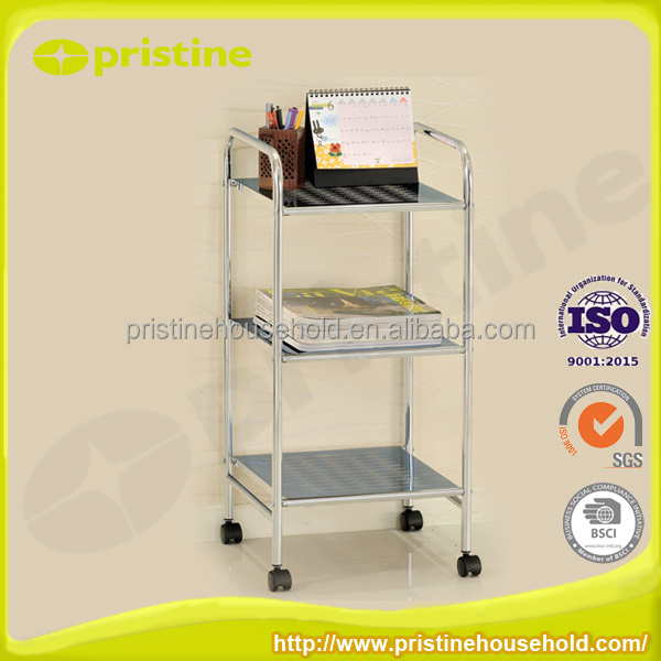 SALE eBay wholesale Taiwan home storage Furniture Manufacturer MIT DIY Housewares 3 tier metal shelving racks kitchen carts