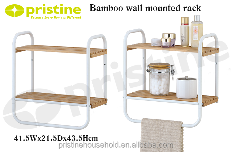 Best OEM eBay Organizer Taiwan household storage manufacturer holder bamboo corner bathroom towel rack