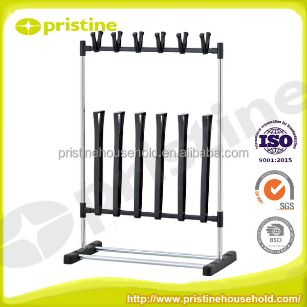 MIT wholesale Taiwan Furniture Manufacturer space saving 19mm boot storage metal plastic shoe rack