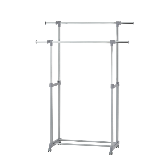 double pole clothes rack