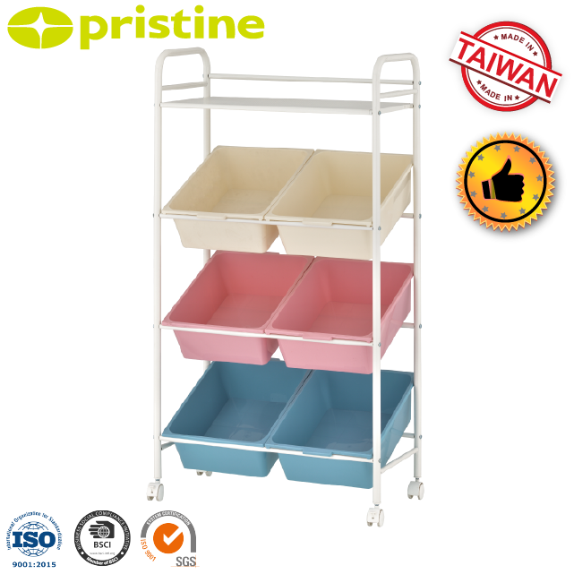 SALE eBay wholesale Taiwan manufacturer kids toy storage 6 plastic toy storage organizer