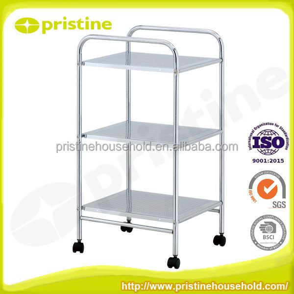 SALE eBay wholesale Taiwan home storage Furniture Manufacturer MIT DIY Housewares 3 tier metal shelving racks kitchen carts