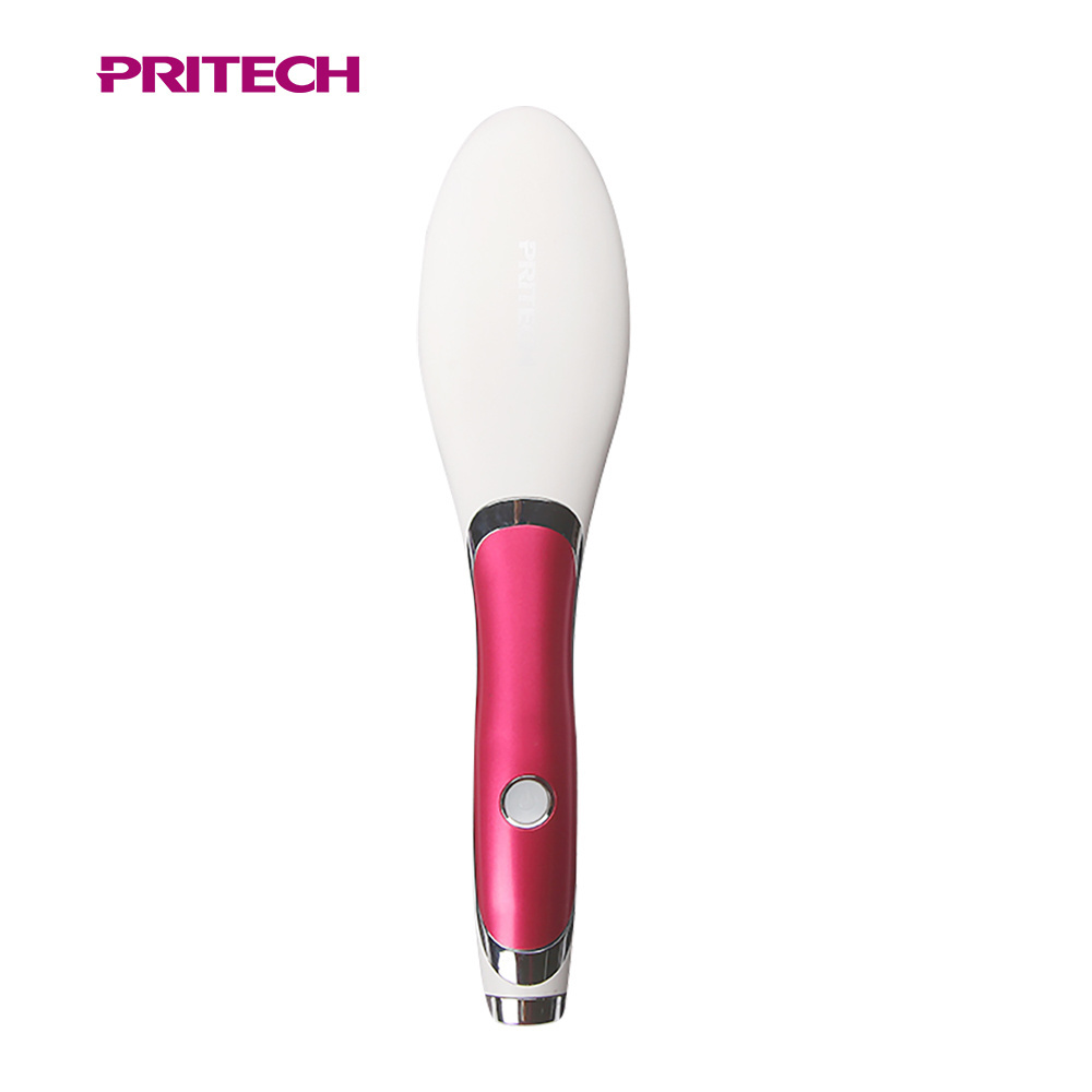 Electric Fast Straightening LCD Ceramic Hair Straightener Brush