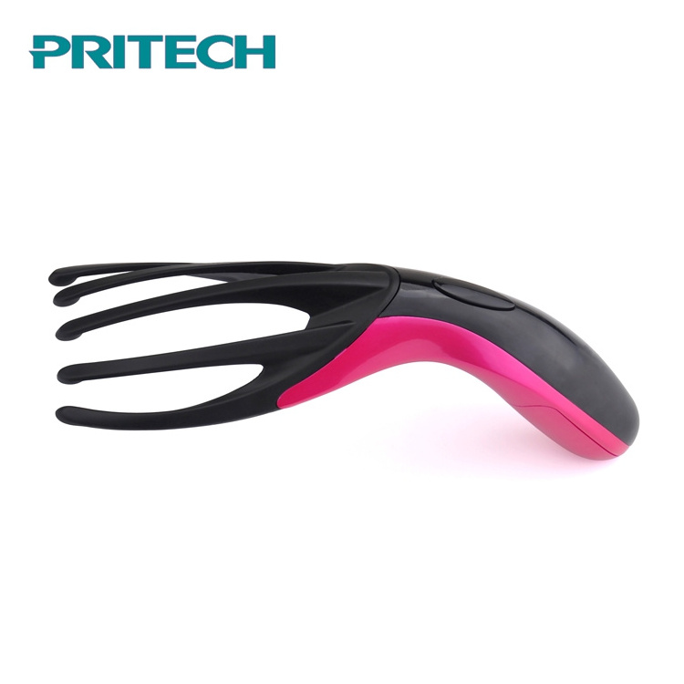 Pritech Hot Products Finger Gripper Head Portable Crazy Fit Face Body Massager Cordless Handheld Electric Massager