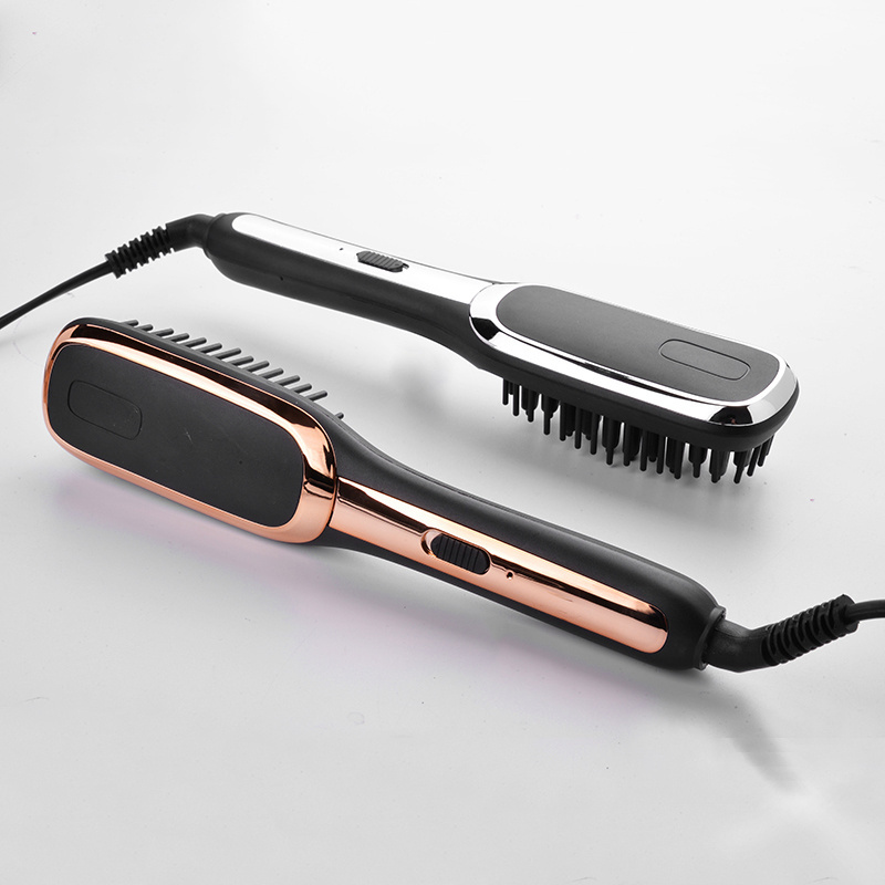 PRITECH  Ceramic Coating Plate fast hair styling Care Electric Hair Straightener Brush