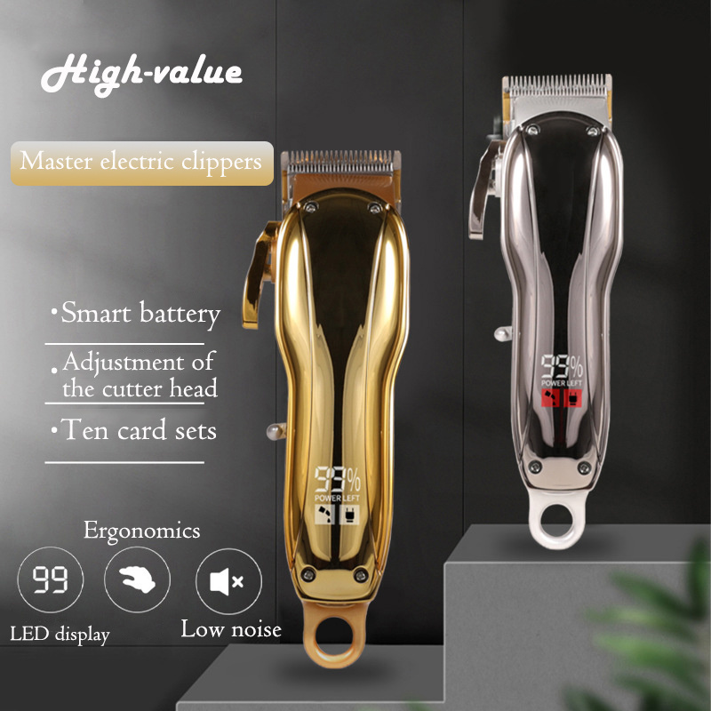 PRITECH USB Rechargeable Hair Cutting Machine Professional Salon Cordless Hair Clipper